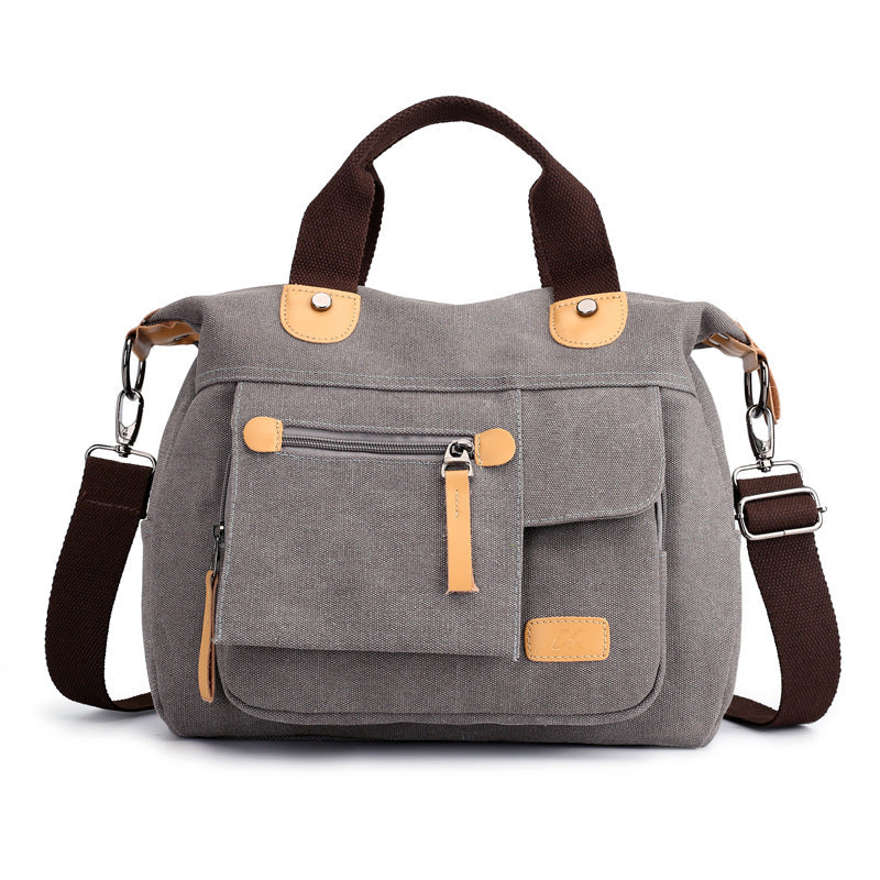 Retro Fashion Canvas Casual Female Bag Canvas