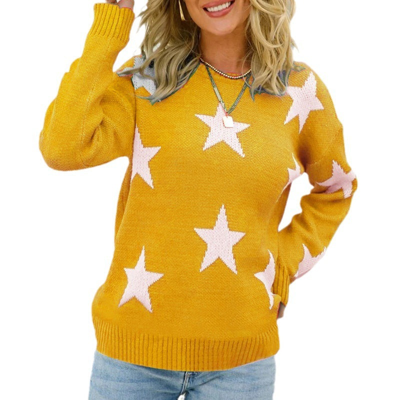 Five-pointed Star Casual Women's Clothing