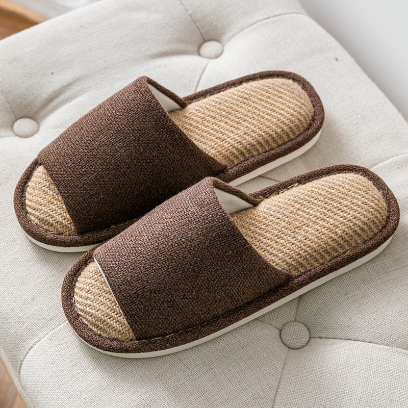 Linen Slippers Four Seasons Guest