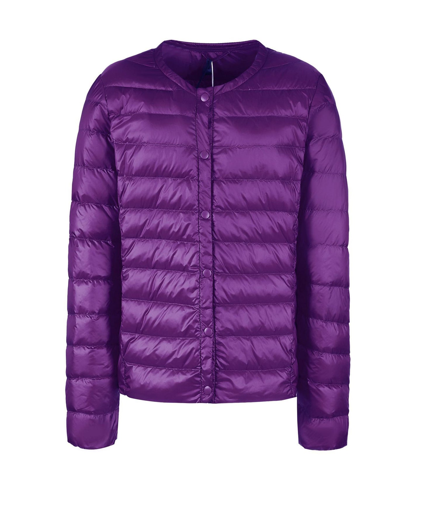 Down Jacket Women's Lightweight Collarless Fashionable All-match Short Coat