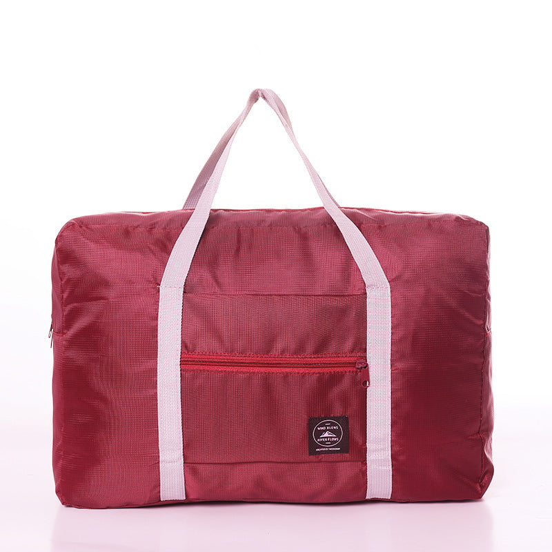 Foldable Travel Duffel Bag Women Home Sort Out Quilt Blanket Bag