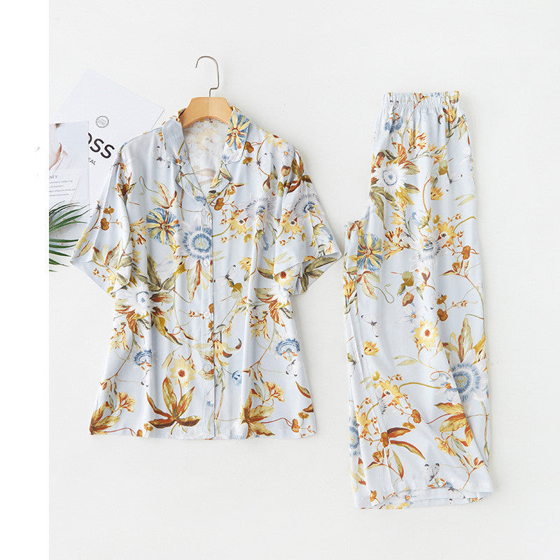 Multicolor printed Pajama suit