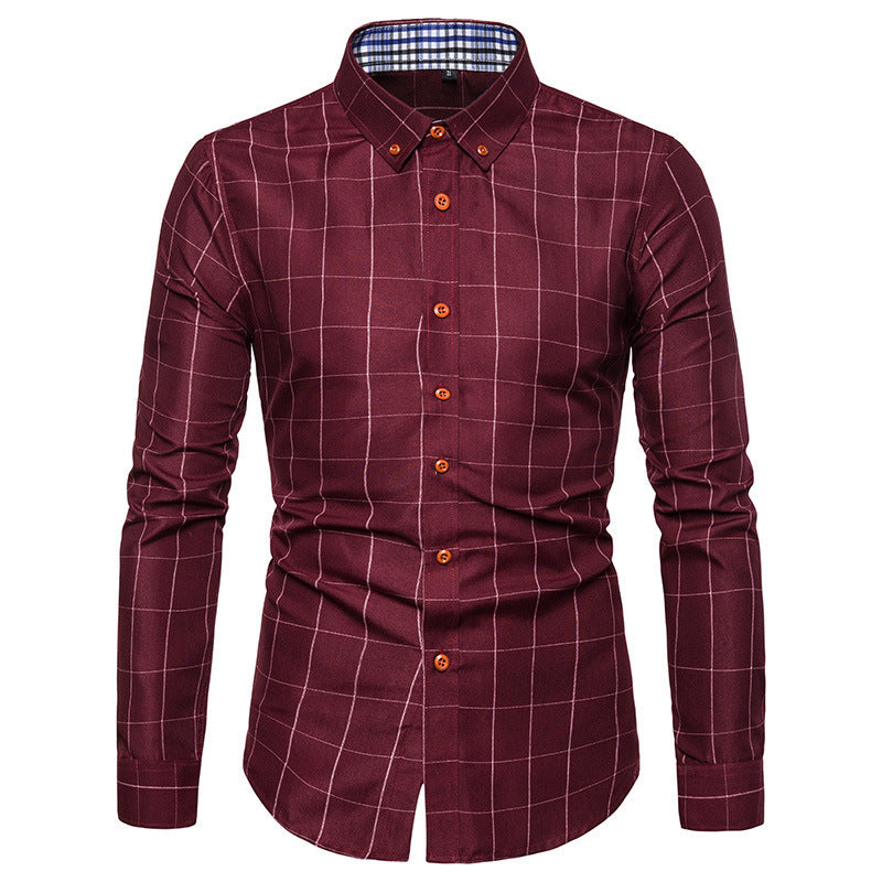 Long sleeve shirt square collar shirt