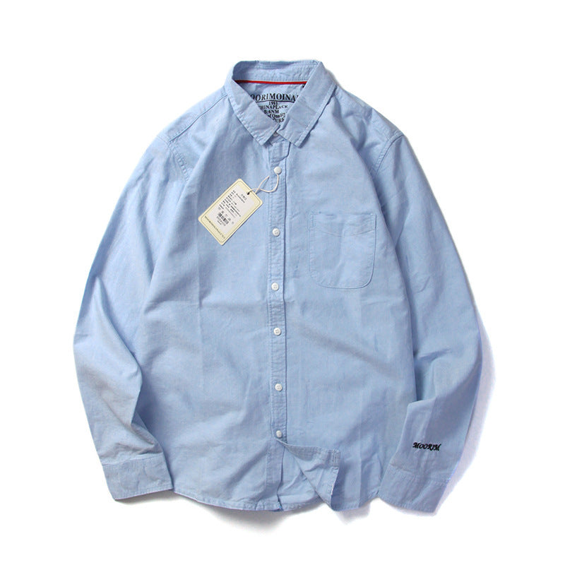 Mens Oxford long sleeve shirt