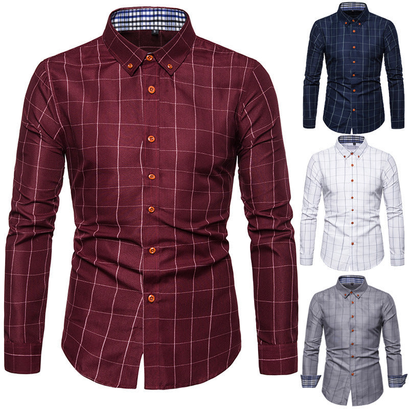 Long sleeve shirt square collar shirt