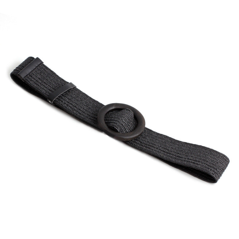 All-match stretch pants belt