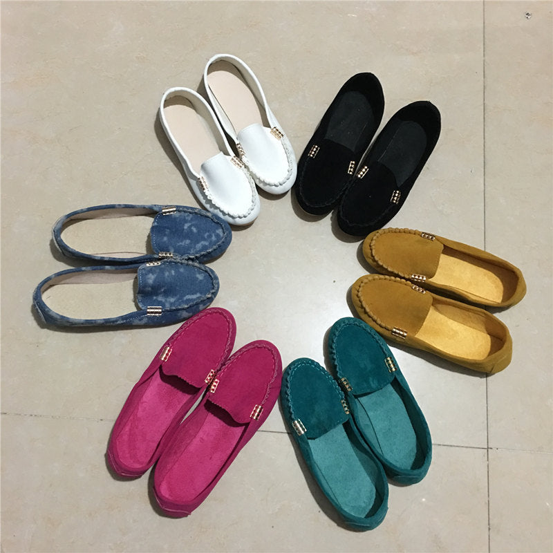 flat casual pedal shoes