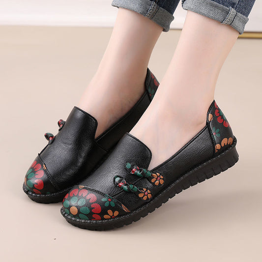 Women Soft-Soled Lazy Shoes Comfortable Flat Shoes