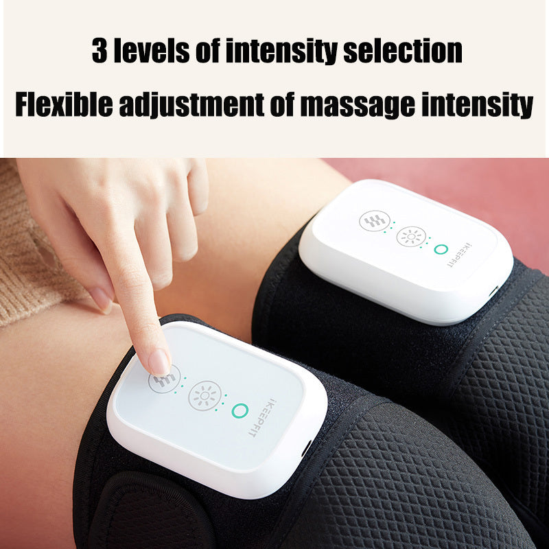 Knee Physiotherapy Device Rechargeable And Heated Knee Massager To Keep Warm Old Cold Legs, Middle-aged And Elderly Leg Pain Device