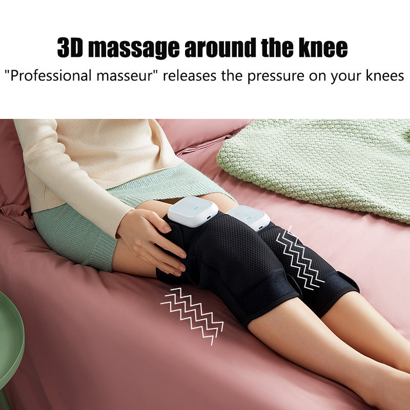 Knee Physiotherapy Device Rechargeable And Heated Knee Massager To Keep Warm Old Cold Legs, Middle-aged And Elderly Leg Pain Device