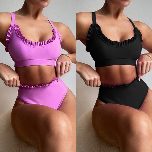 New Ladies Ruffle Bikini Swimwear