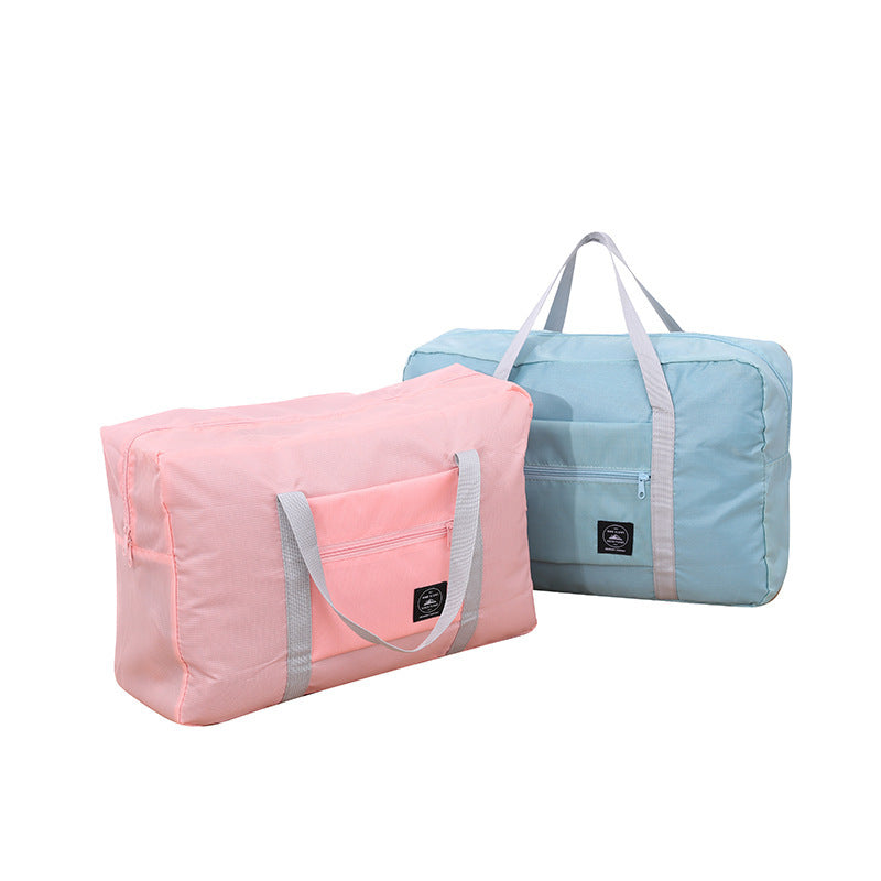 Foldable Travel Duffel Bag Women Home Sort Out Quilt Blanket Bag