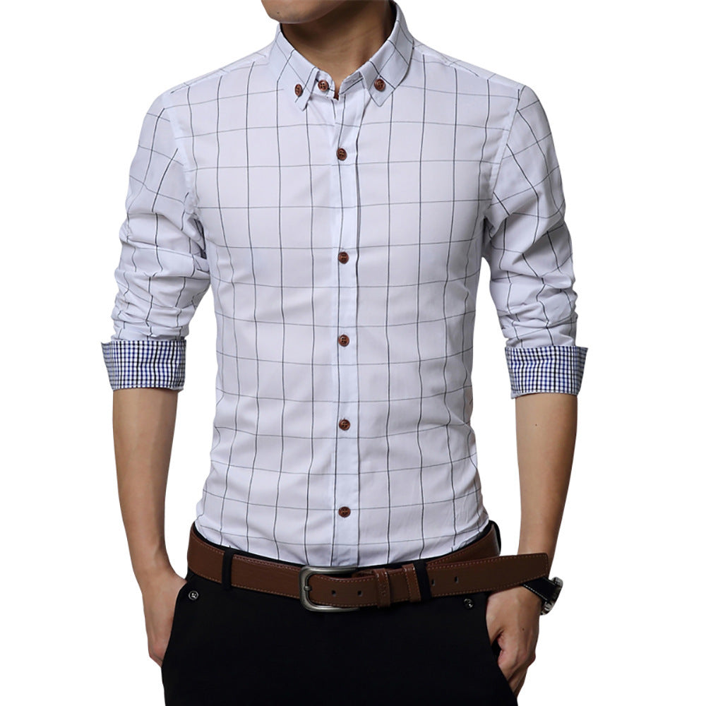 Long sleeve shirt square collar shirt