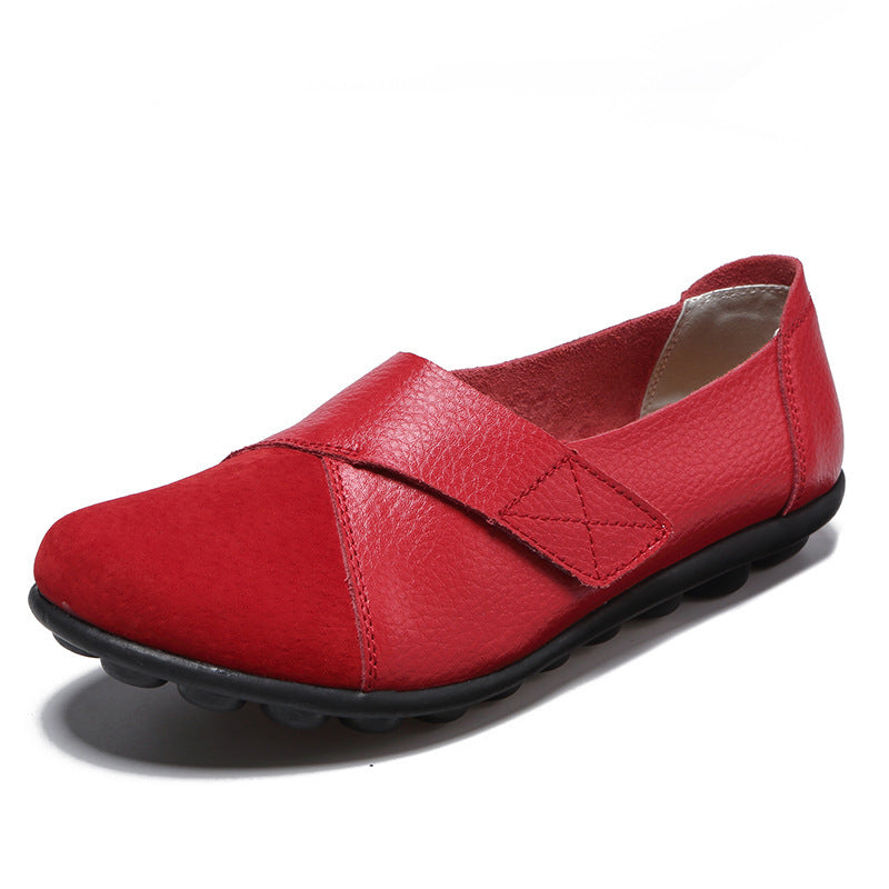 Women Loafers Patchwork Soft Sole Flat Shoes