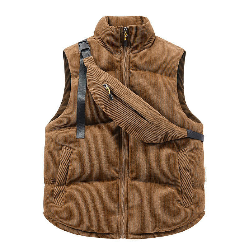 Casual Down Warm Vest Vest Cotton-padded Coat