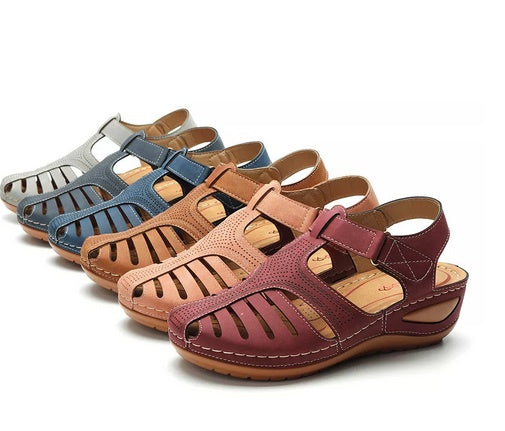 Women Lightweight Casual Shoes Hollow Out Soft Sole Sandals