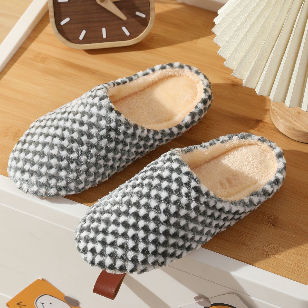 Japanese Indoor Home Anti-skid Cotton Slippers