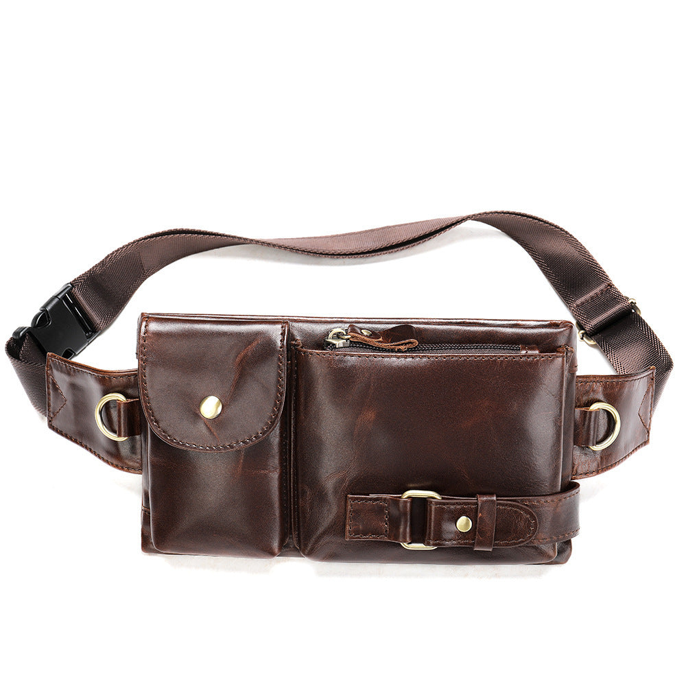 Fashion Men's Leather Shoulder Bag