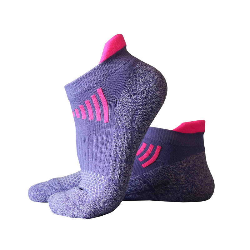 Towel Bottom Socks Anti-friction Color Matching Mesh Breathable
