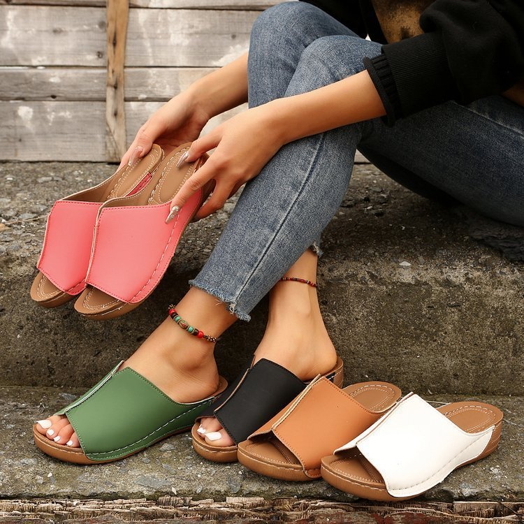 Summer Wedge Women's Casual Fashion Simple Platform