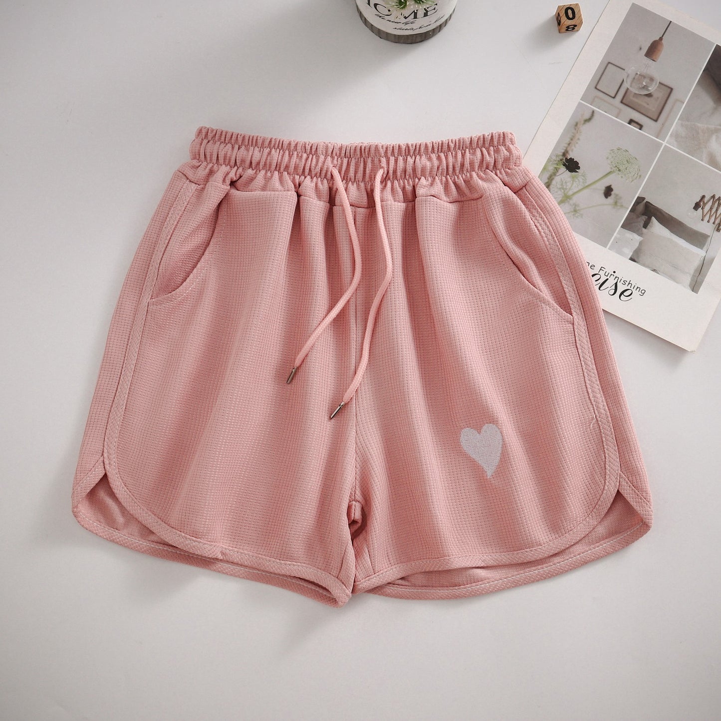 Women's comfort tiny heart Shorts