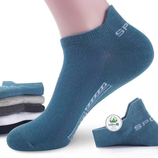 Men's Mesh Breathable Low-top Socks