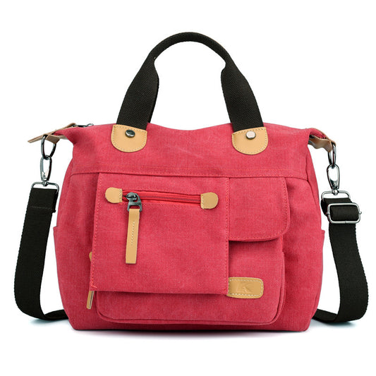 Retro Fashion Canvas Casual Female Bag Canvas