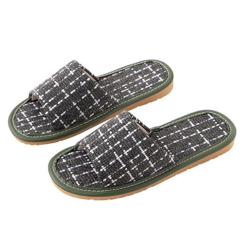 Men's And Women's Non-slip Home Floor Cotton Slippers