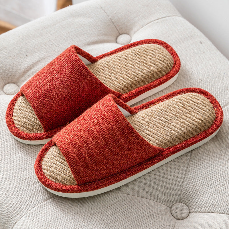 Linen Slippers Four Seasons Guest