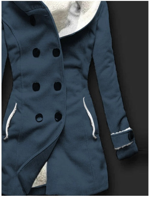 Pure Color Temperament Commuter Ladies Jacket