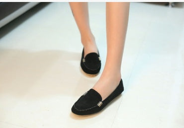 flat casual pedal shoes