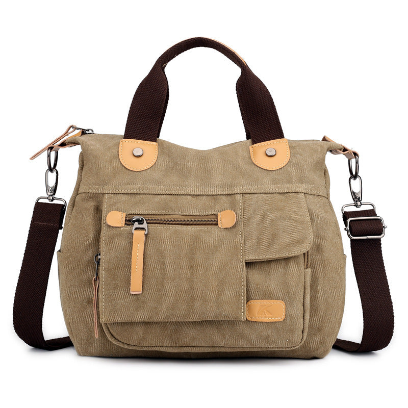 Retro Fashion Canvas Casual Female Bag Canvas