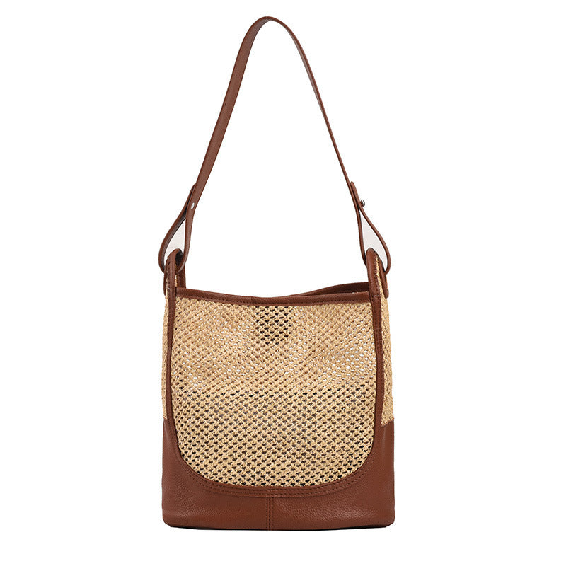 Women's Fashion Large Capacity Tote Straw Bag