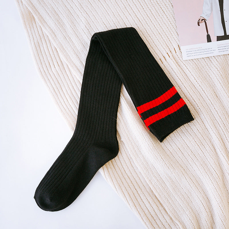 Thigh-High Fashion Socks