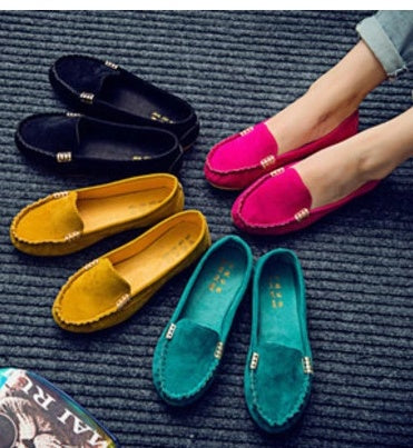 flat casual pedal shoes