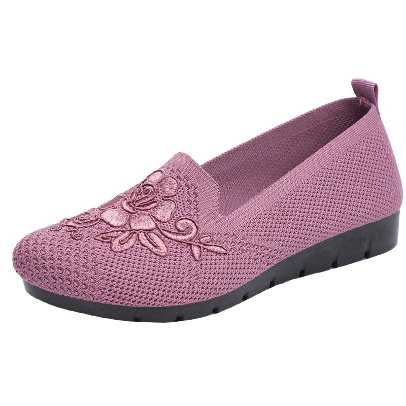 Soft Bottom Comfortable Flat Bottom Slip-on Casual Shoes