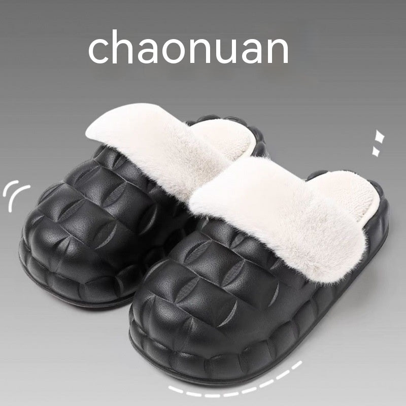 Removable Cotton Slippers Home Non-slip