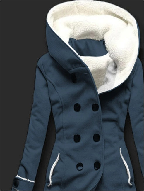 Pure Color Temperament Commuter Ladies Jacket