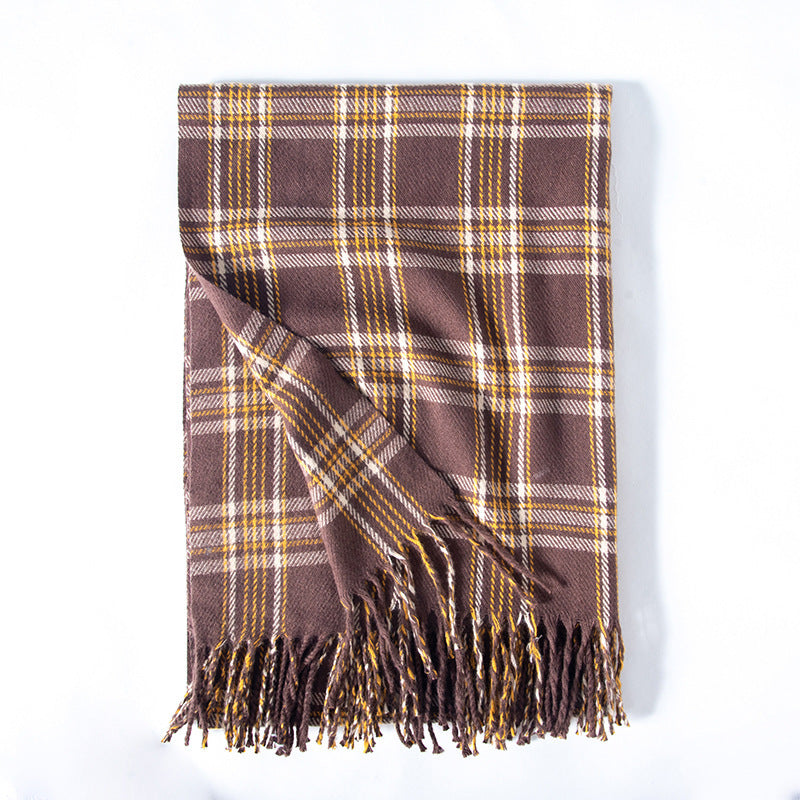 Women's New Line Printed Cashmere Scarves