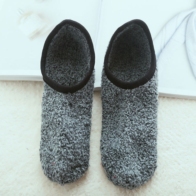 Coral wool warm sleep home floor boat socks