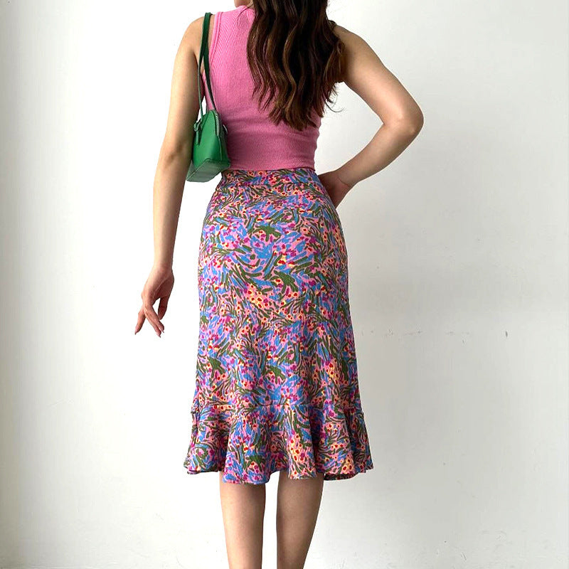 Elegant Floral Hot Sale Skirt