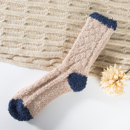 Coral fleece socks Ladies sleep socks