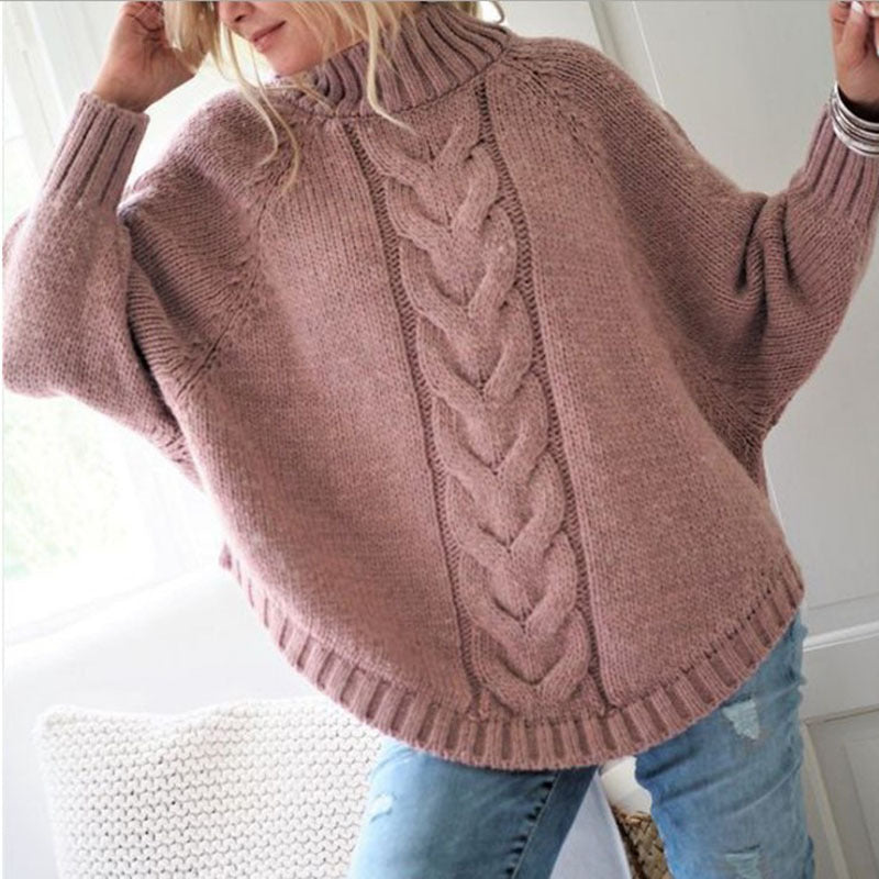 Pullover sweater women loose sweater