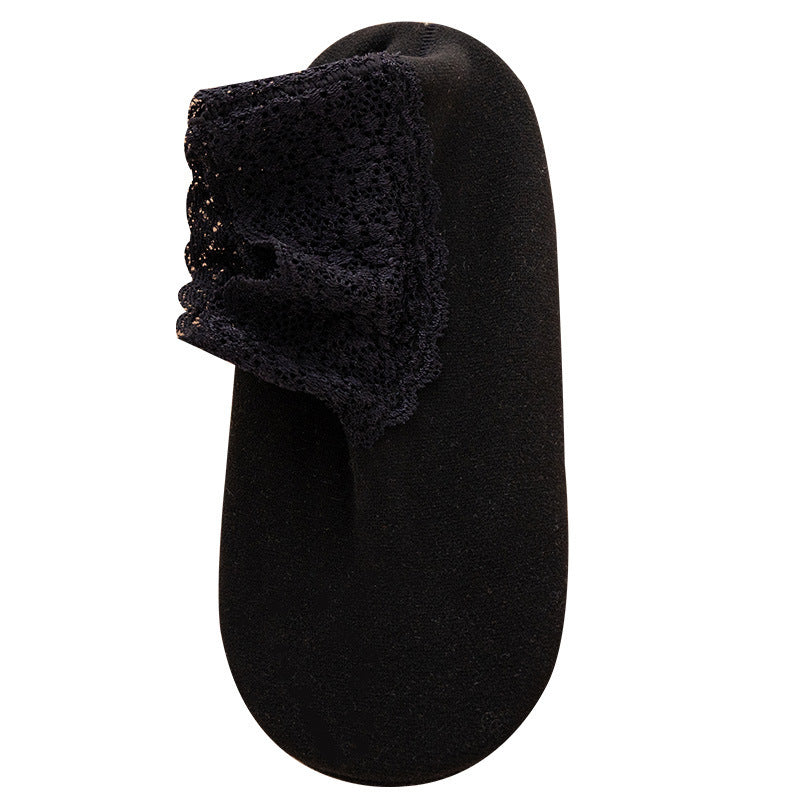 Warm And Thick Lace Confinement Sleeping Socks