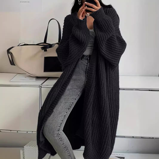 Street Trendy, Personalized And All-match Knitted Coat