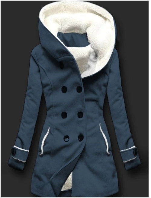 Pure Color Temperament Commuter Ladies Jacket