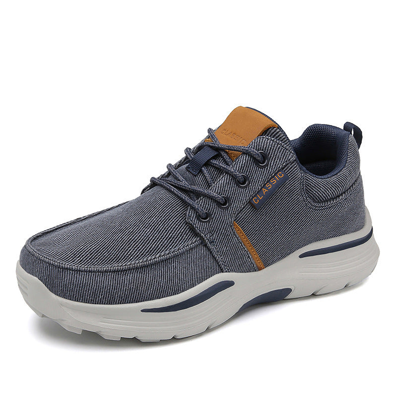 Large Size Canvas Outdoor Sports Walking Shoes