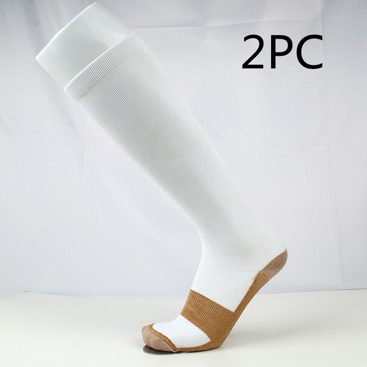 Copper Fiber Long Tube Compression Socks