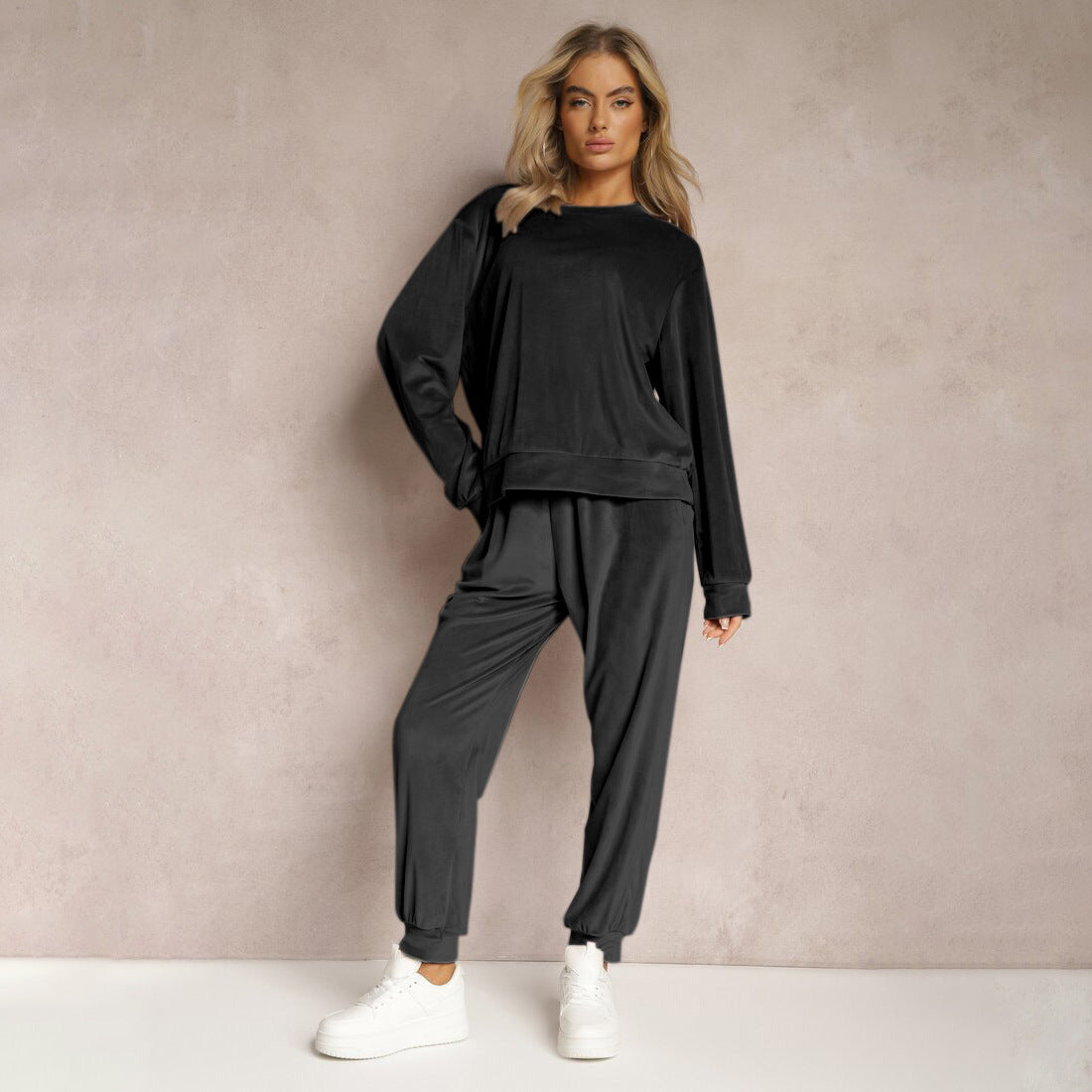 Comfort And Casual Top Two-piece Pants