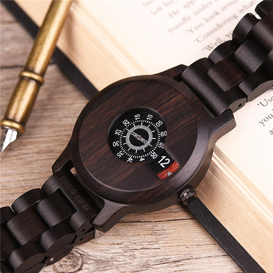 Bamboo wood watch